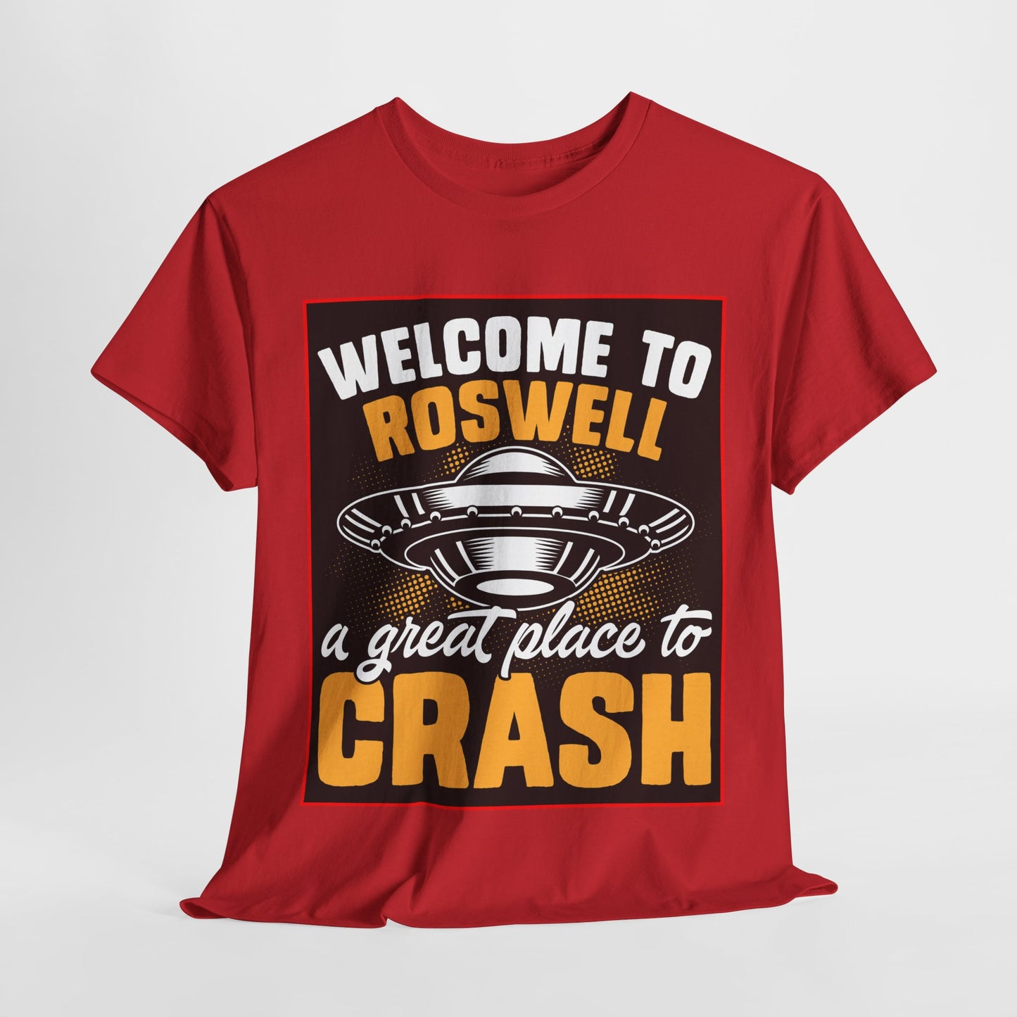 Roswell, UFO, Unisex Heavy Cotton Tee, graphic design, png, t-shirts, t-shirt, tshirts