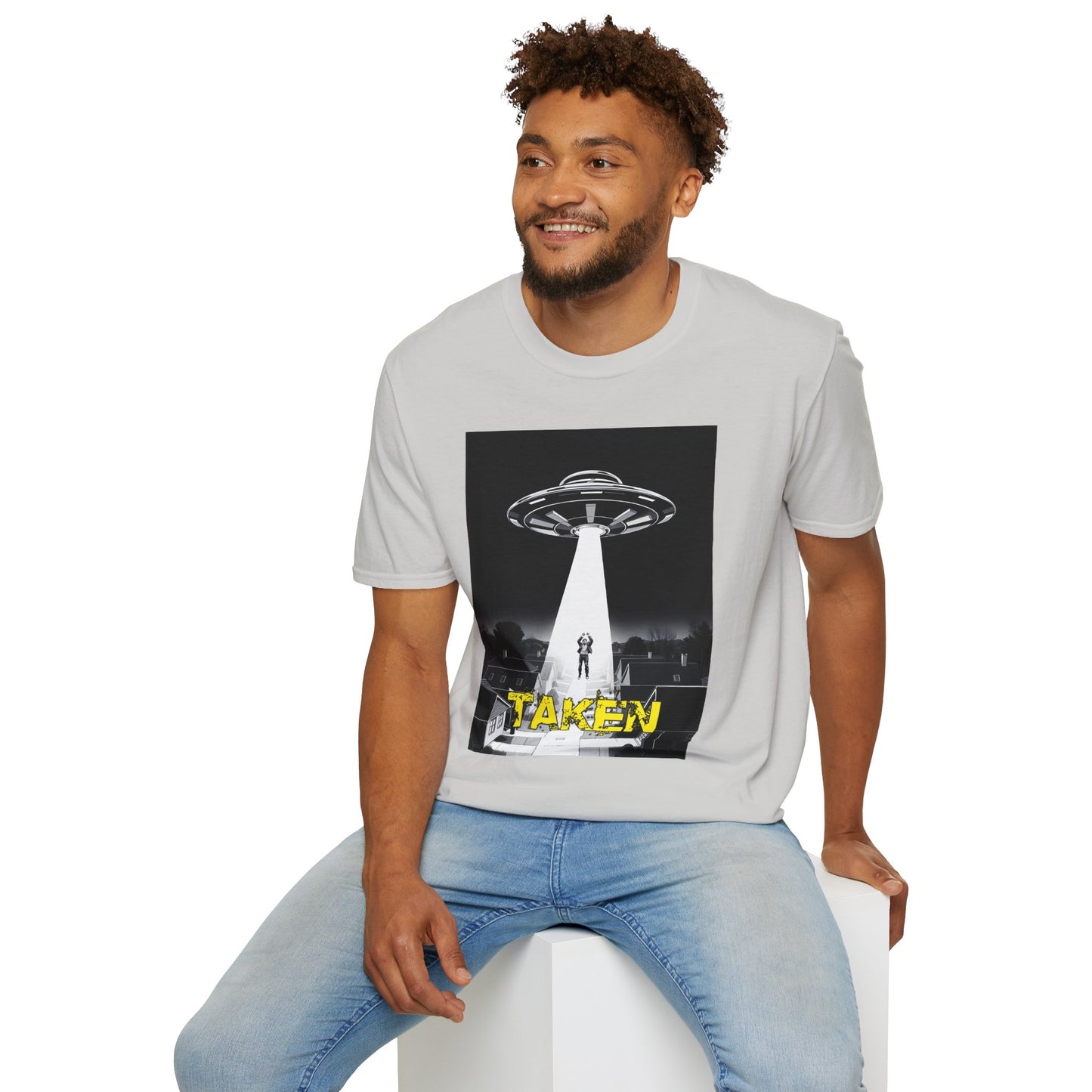 Taken 2, Alien Abduction, T-Shirt, UFO Lovers Tee, Sci-Fi Graphic, Unisex Casual Wear, Gift for Space Enthusiasts, graphic tees, t-shirts