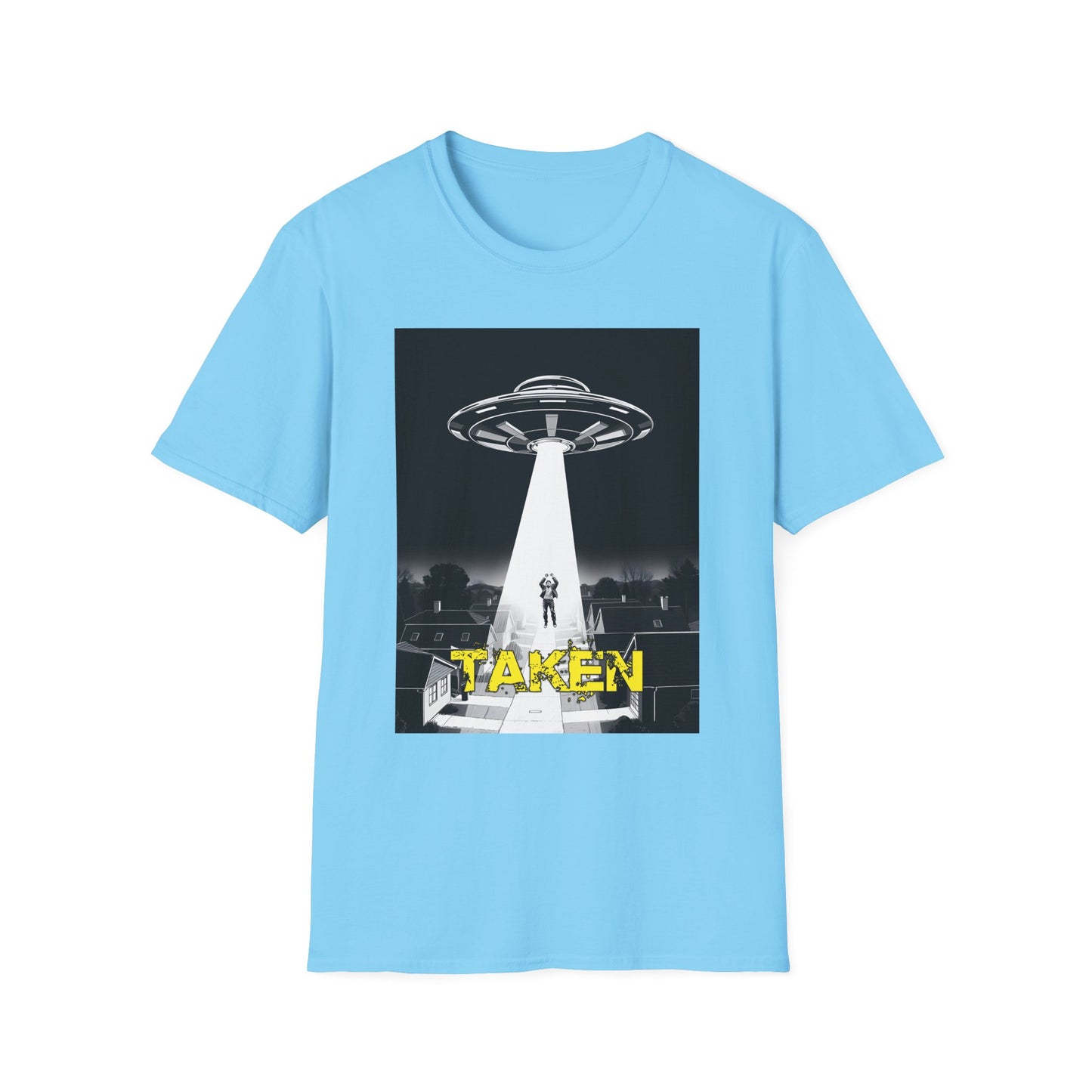 Taken 2, Alien Abduction, T-Shirt, UFO Lovers Tee, Sci-Fi Graphic, Unisex Casual Wear, Gift for Space Enthusiasts, graphic tees, t-shirts
