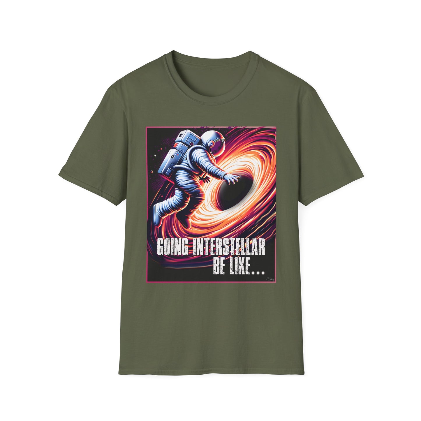 Interstellar BlackHole, Space Voyager Graphic Tee, Going Interstellar T-Shirt, Astronaut Shirt, Gift for Sci-Fi Lovers, Cool Casual Wear, t-shirts