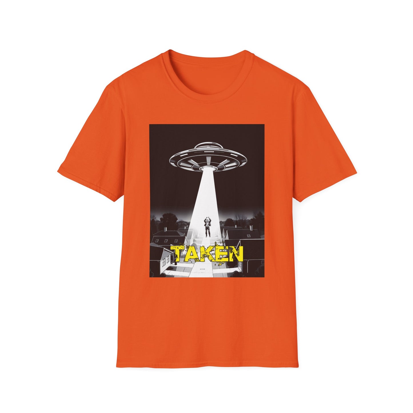 Taken 2, Alien Abduction, T-Shirt, UFO Lovers Tee, Sci-Fi Graphic, Unisex Casual Wear, Gift for Space Enthusiasts, graphic tees, t-shirts