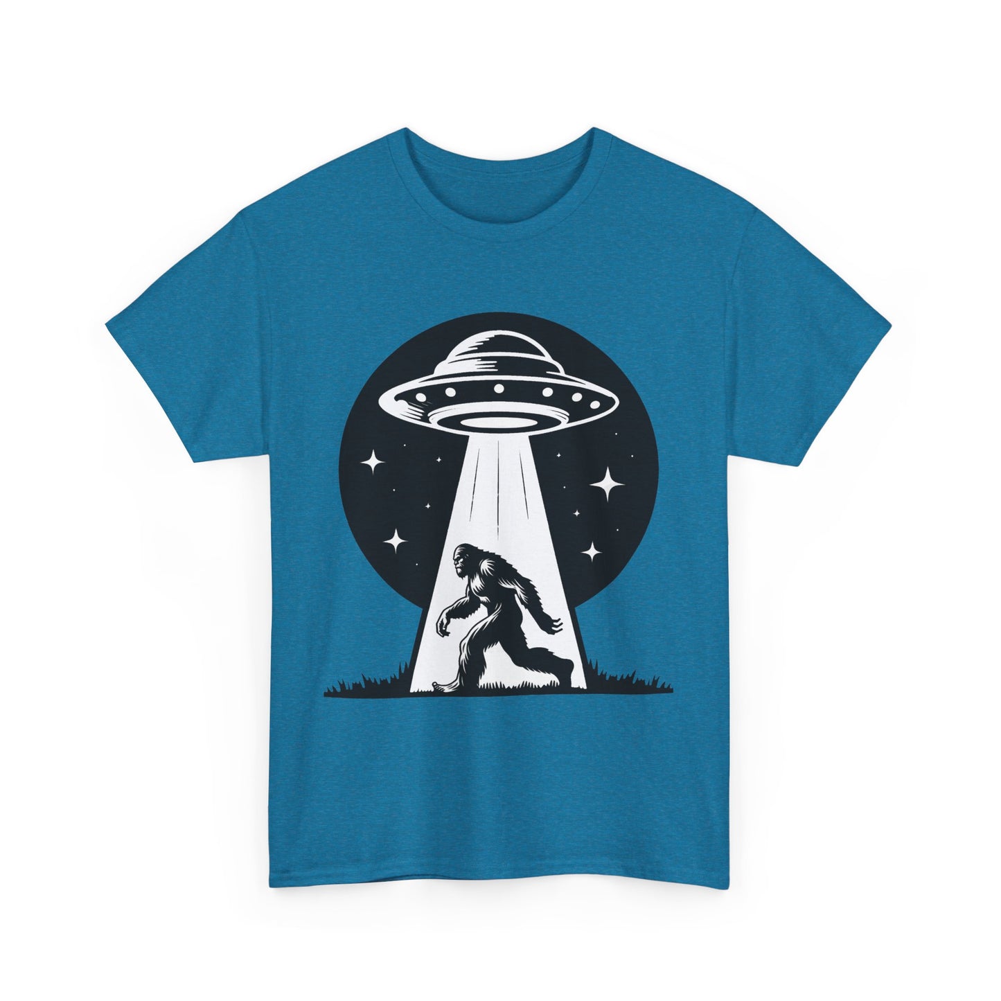 Bigfoot UFO Unisex Tee Graphic Design T-Shirt, GraphicTees, png, sublimation
