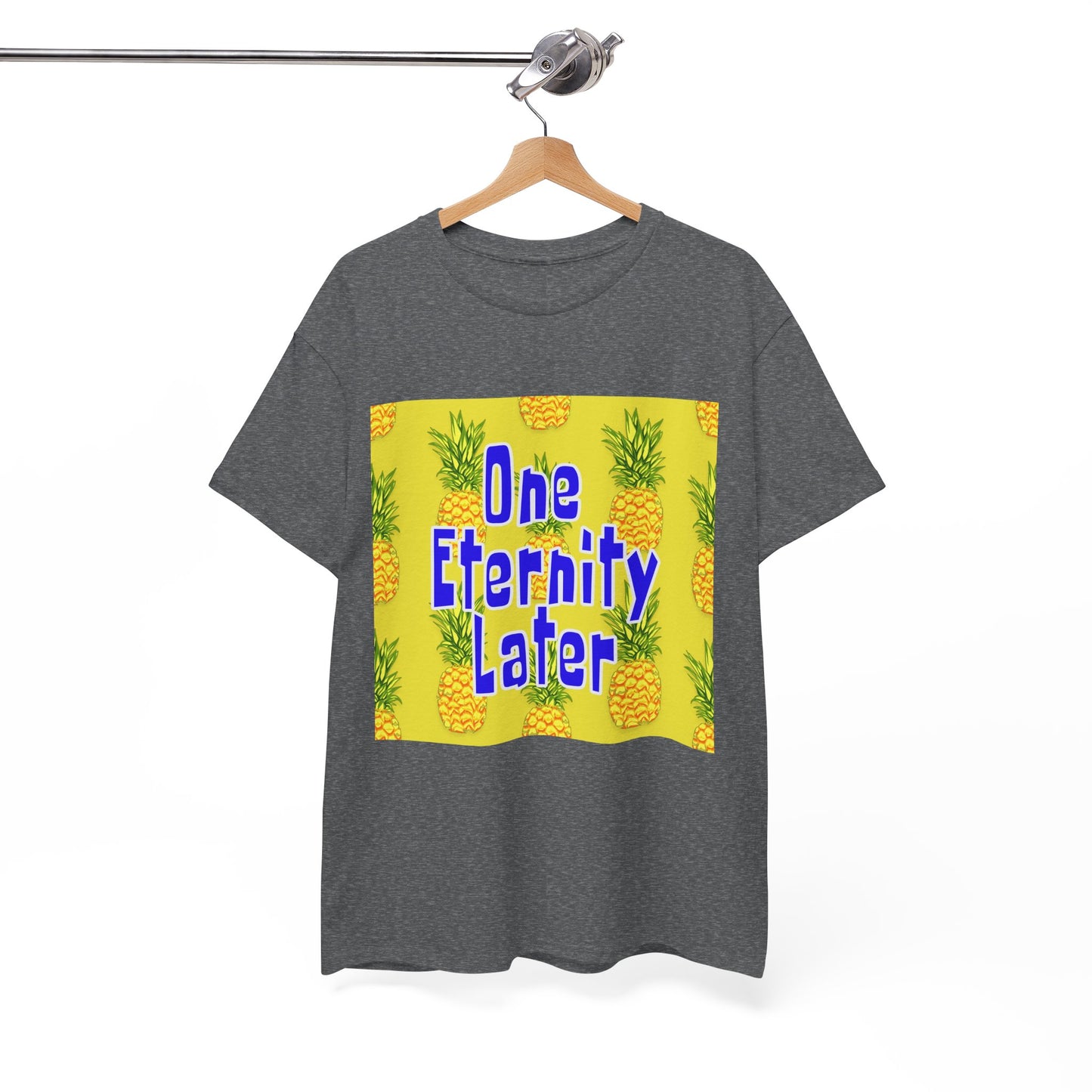 One Eternity Later, Unisex Heavy Cotton Tee, SpongeBob, cartoons, t-shirt, t-shirts, tshirt, png, funny, kids, GraphicTees
