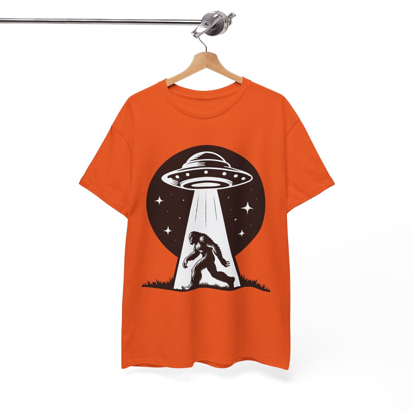 Bigfoot UFO Unisex Tee Graphic Design T-Shirt, GraphicTees, png, sublimation