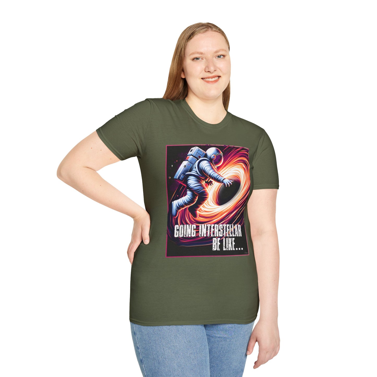 Interstellar BlackHole, Space Voyager Graphic Tee, Going Interstellar T-Shirt, Astronaut Shirt, Gift for Sci-Fi Lovers, Cool Casual Wear, t-shirts