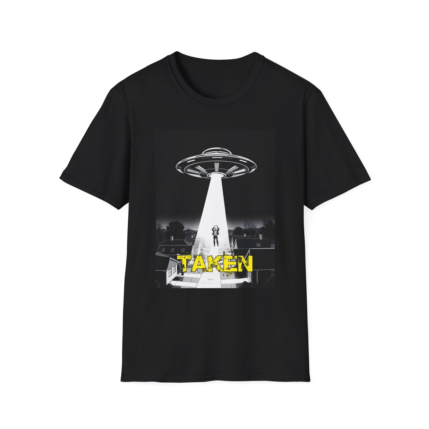 Taken 2, Alien Abduction, T-Shirt, UFO Lovers Tee, Sci-Fi Graphic, Unisex Casual Wear, Gift for Space Enthusiasts, graphic tees, t-shirts