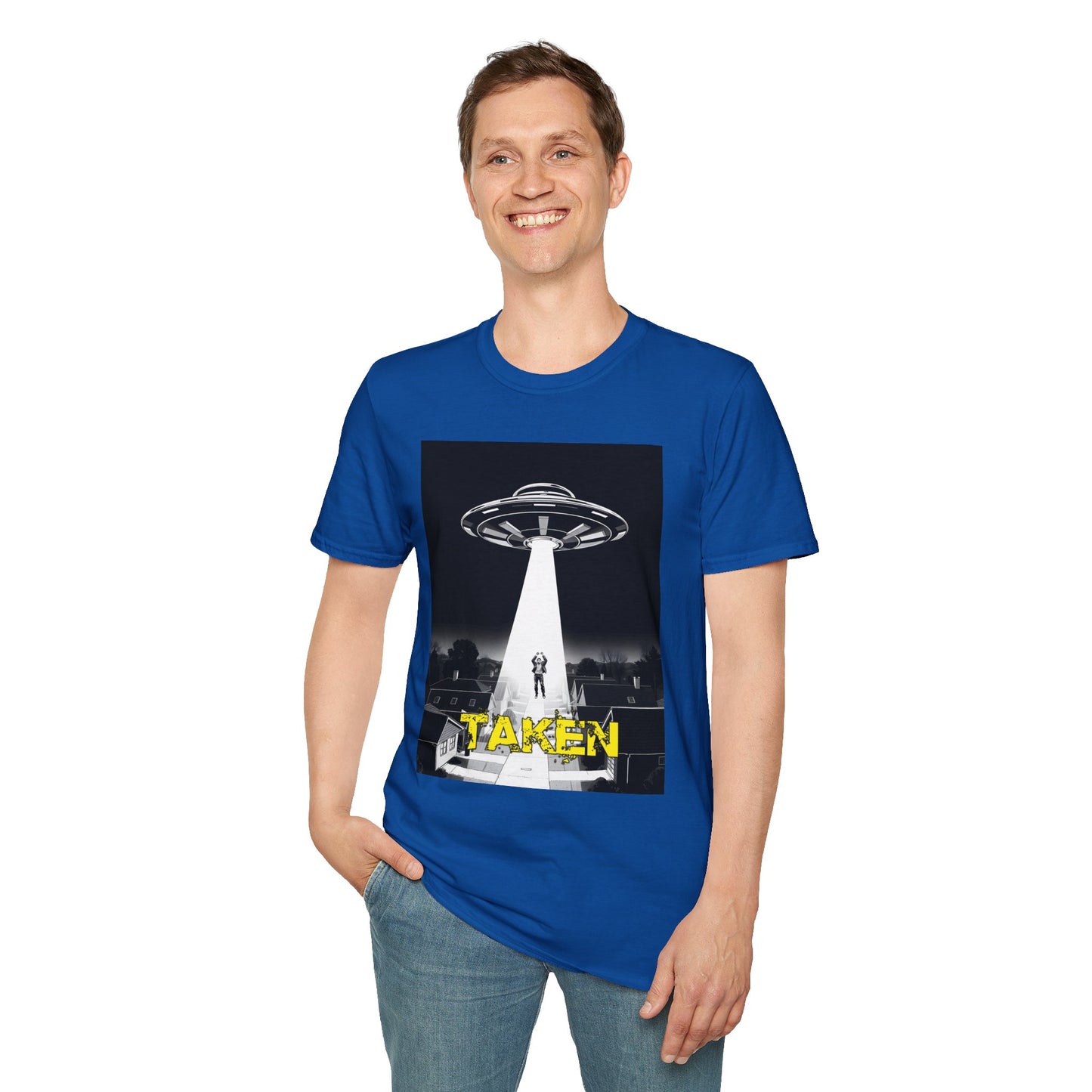 Taken 2, Alien Abduction, T-Shirt, UFO Lovers Tee, Sci-Fi Graphic, Unisex Casual Wear, Gift for Space Enthusiasts, graphic tees, t-shirts
