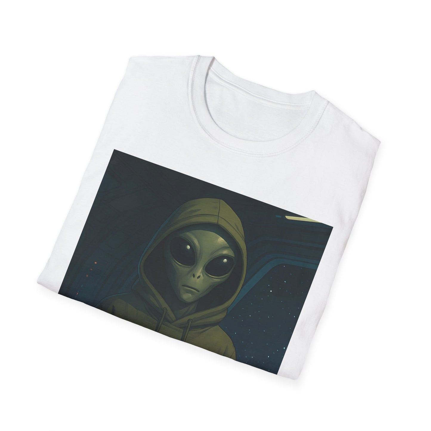 Humans Are Not Real, Alien Humor Unisex T-Shirt, Funny Graphic Tee, Space Lover Gift, Casual Wear, Gift for Nerds, Quirky Statement Shirt
