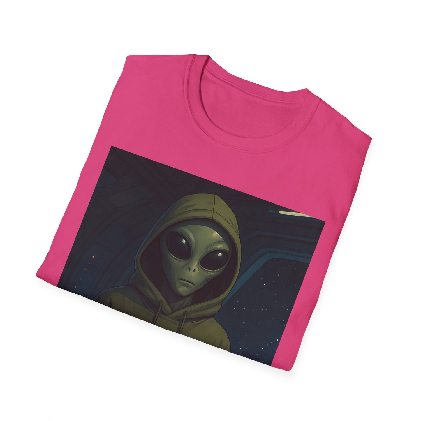Humans Are Not Real, Alien Humor Unisex T-Shirt, Funny Graphic Tee, Space Lover Gift, Casual Wear, Gift for Nerds, Quirky Statement Shirt