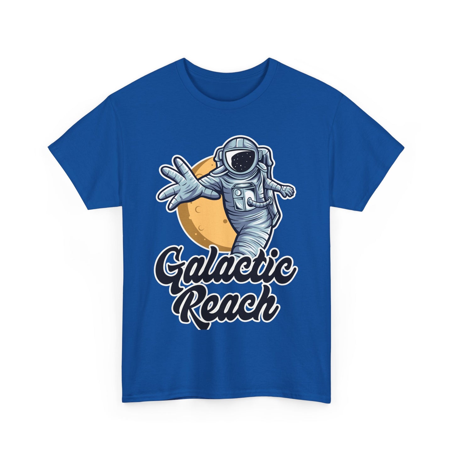 Galactic Reach, Astronaut, Unisex Heavy Cotton Tee, Express Delivery available, graphic design, png