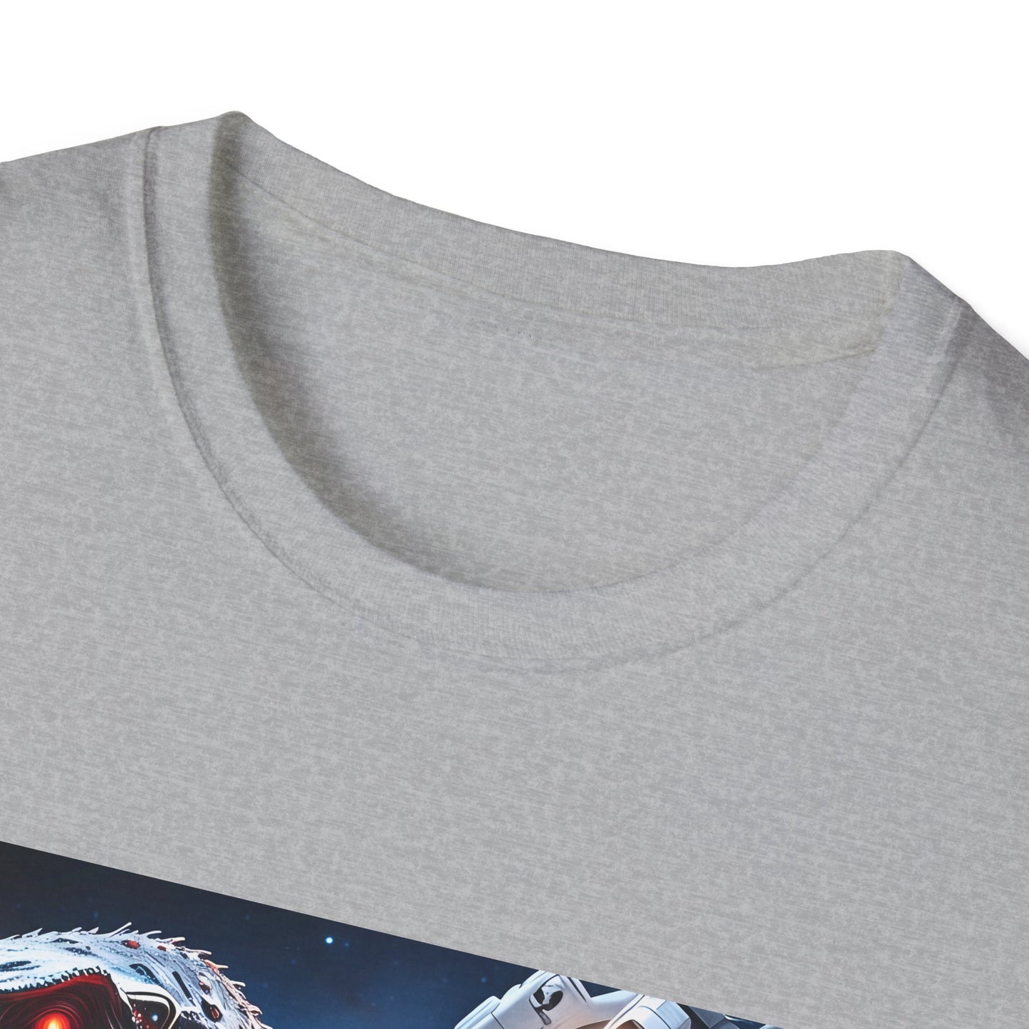 Space Dinosaur Unisex Softstyle T-Shirt, Fun Gift for Kids, Science Fiction Tee, Unique Graphic Shirt, Cool Outfit for Parties, t-shirt, tshirt, png