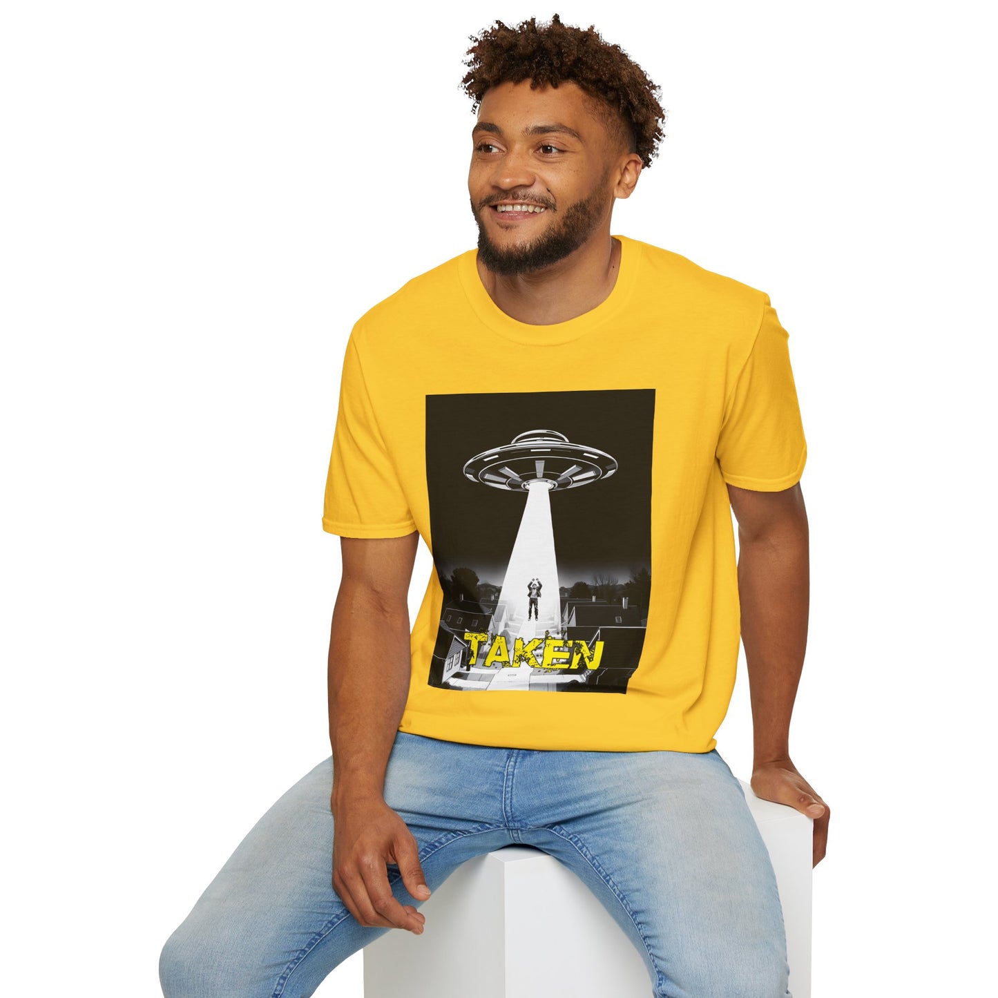 Taken 2, Alien Abduction, T-Shirt, UFO Lovers Tee, Sci-Fi Graphic, Unisex Casual Wear, Gift for Space Enthusiasts, graphic tees, t-shirts