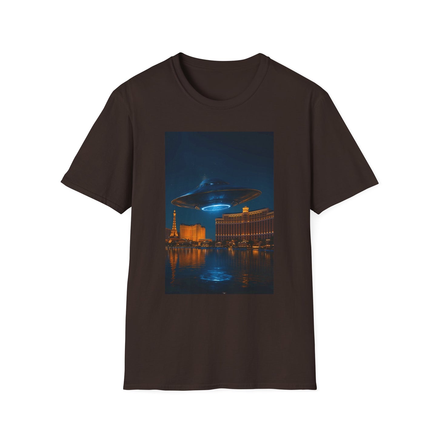 Mysterious UFO Over Vegas Unisex T-Shirt