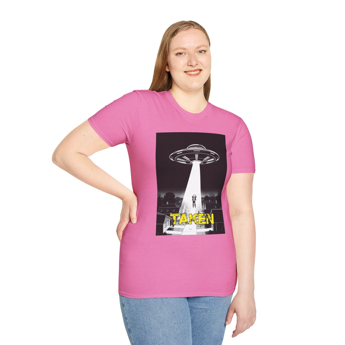 Taken 2, Alien Abduction, T-Shirt, UFO Lovers Tee, Sci-Fi Graphic, Unisex Casual Wear, Gift for Space Enthusiasts, graphic tees, t-shirts