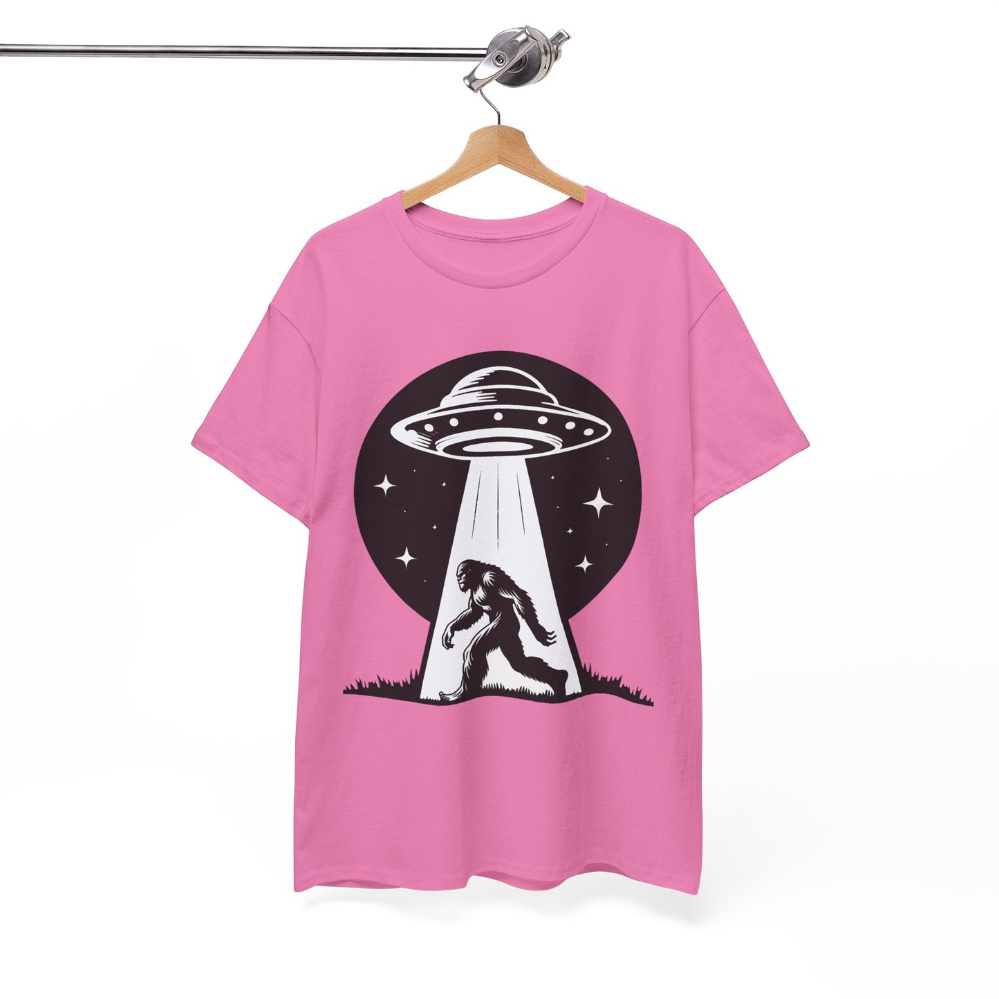 Bigfoot UFO Unisex Tee Graphic Design T-Shirt, GraphicTees, png, sublimation