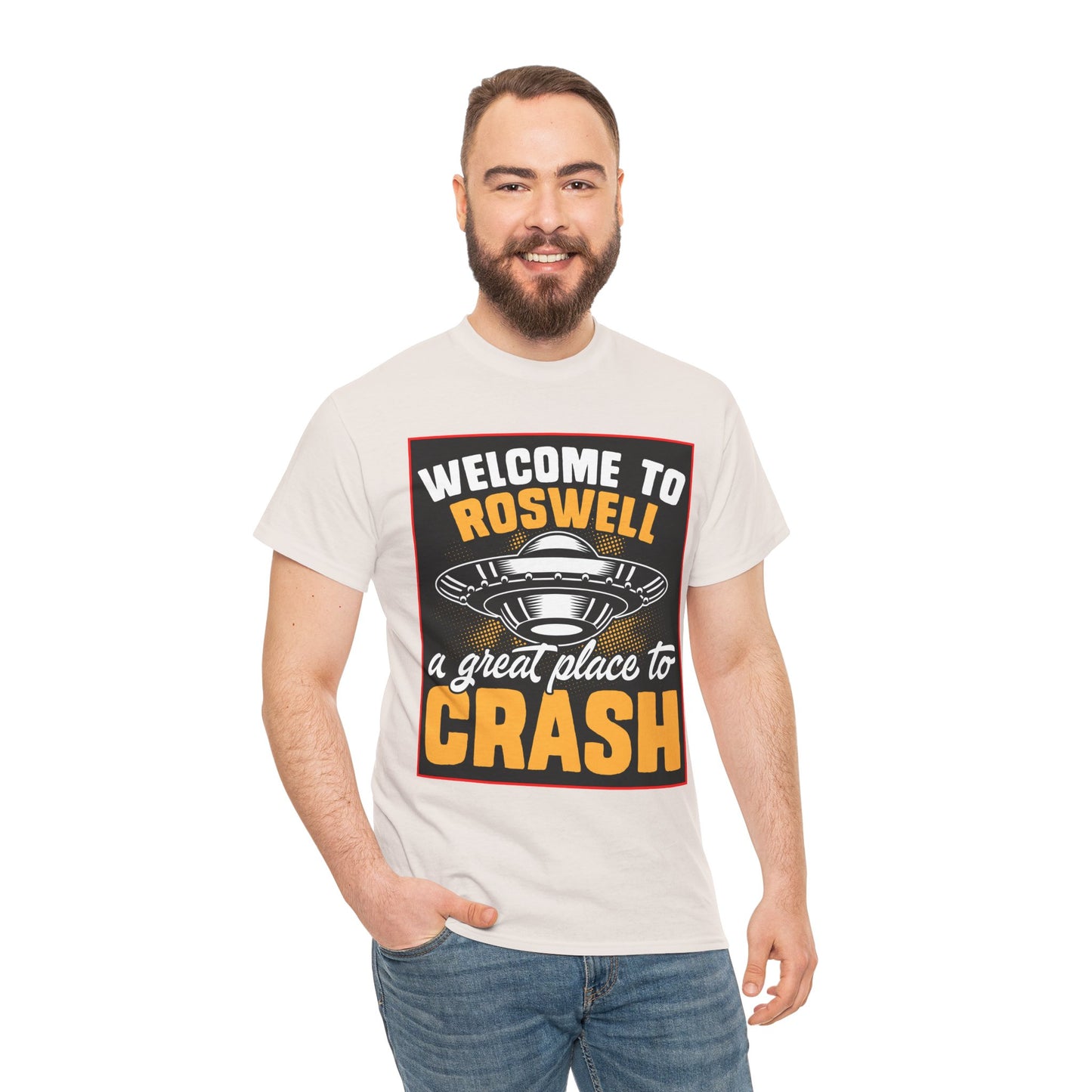 Roswell, UFO, Unisex Heavy Cotton Tee, graphic design, png, t-shirts, t-shirt, tshirts
