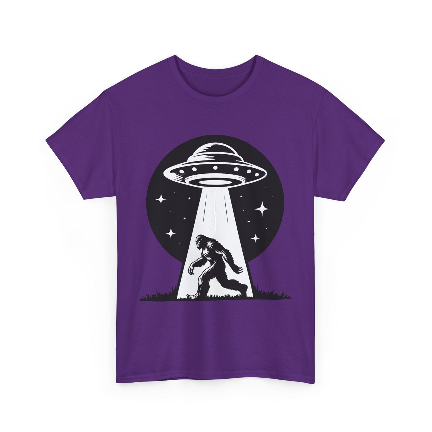 Bigfoot UFO Unisex Tee Graphic Design T-Shirt, GraphicTees, png, sublimation