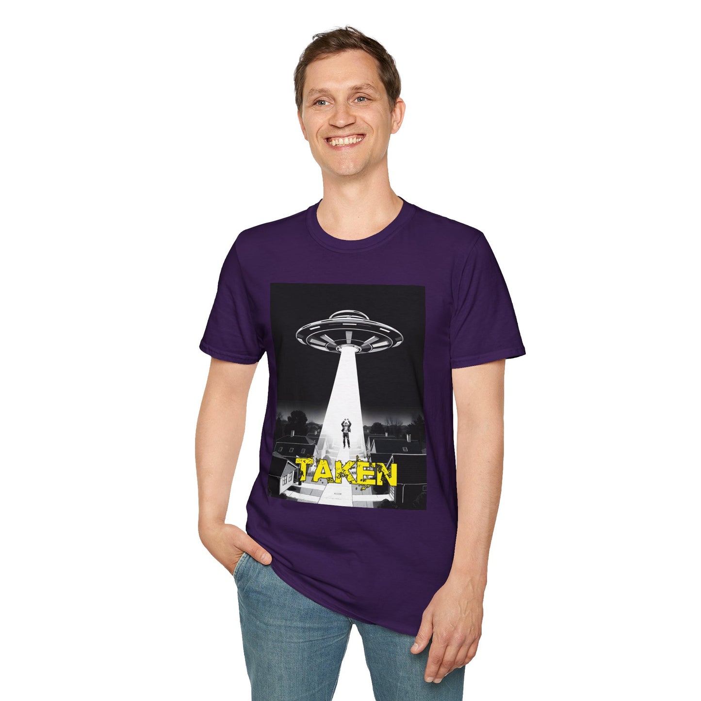Taken 2, Alien Abduction, T-Shirt, UFO Lovers Tee, Sci-Fi Graphic, Unisex Casual Wear, Gift for Space Enthusiasts, graphic tees, t-shirts