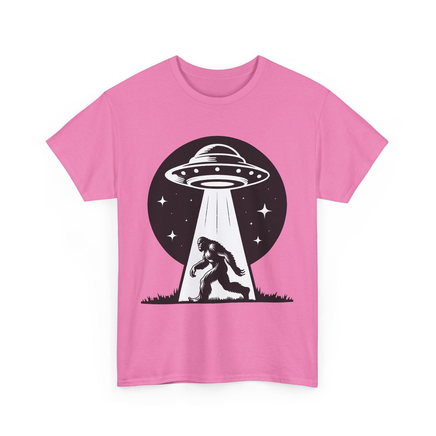 Bigfoot UFO Unisex Tee Graphic Design T-Shirt, GraphicTees, png, sublimation
