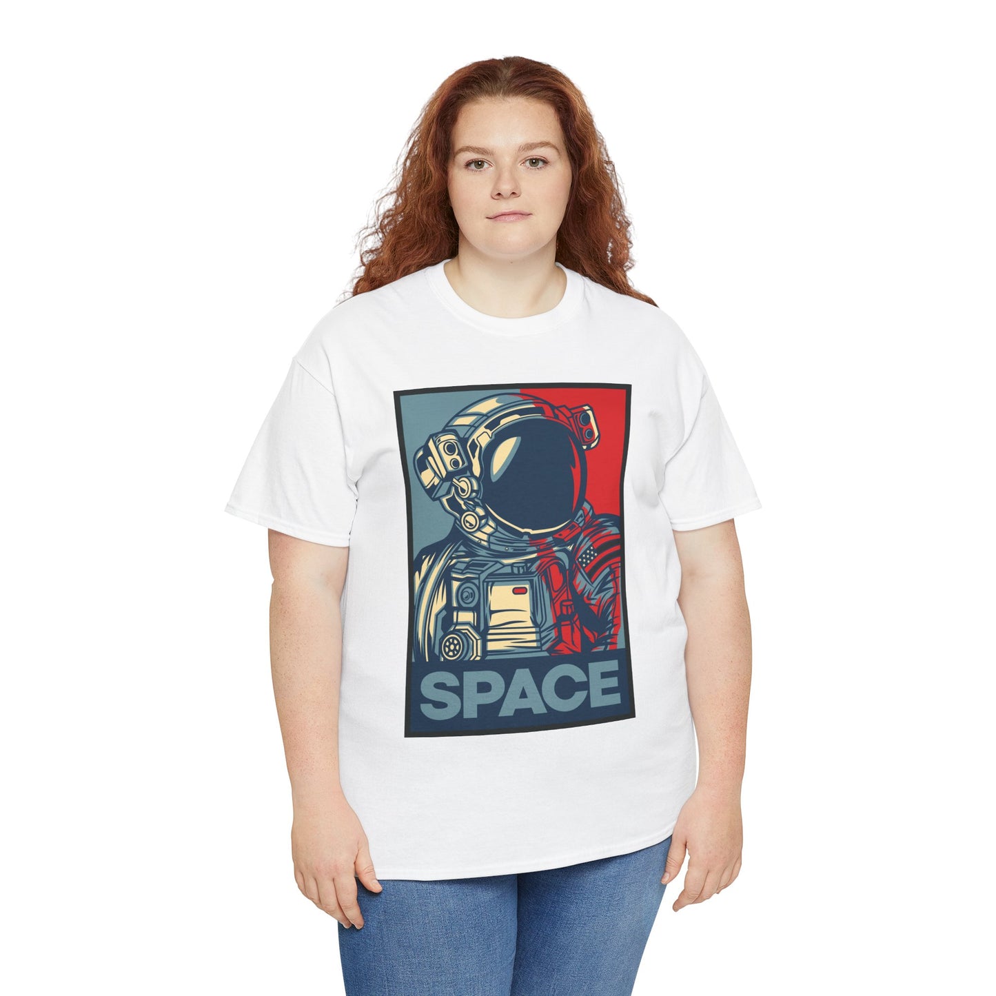 Space, Unisex Heavy Cotton Tee, Space Race Tee. spacex, t-shirt, tshirt, png
