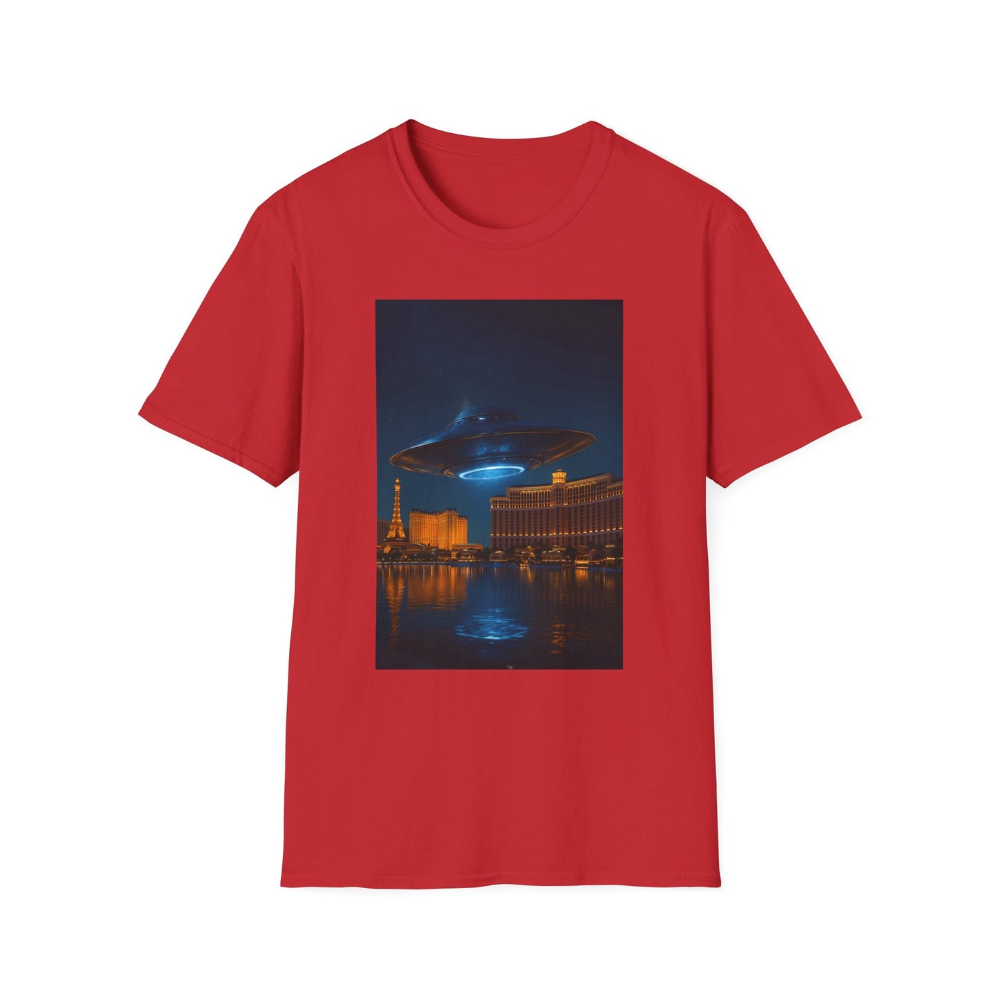 Mysterious UFO Over Vegas Unisex T-Shirt