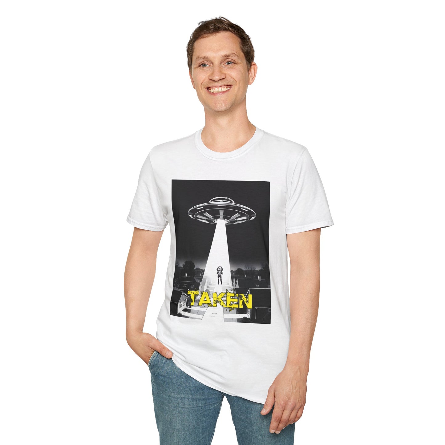 Taken 2, Alien Abduction, T-Shirt, UFO Lovers Tee, Sci-Fi Graphic, Unisex Casual Wear, Gift for Space Enthusiasts, graphic tees, t-shirts