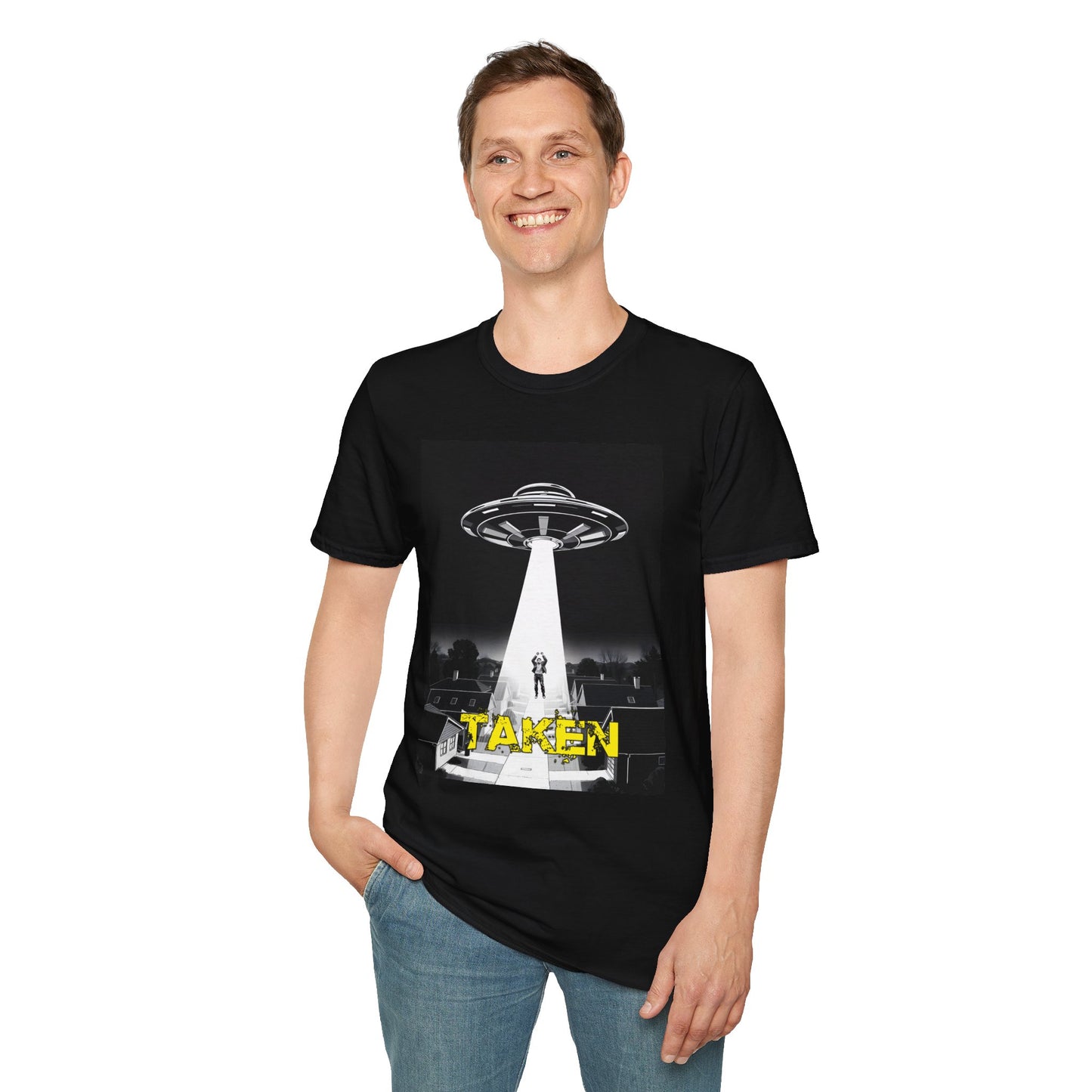 Taken 2, Alien Abduction, T-Shirt, UFO Lovers Tee, Sci-Fi Graphic, Unisex Casual Wear, Gift for Space Enthusiasts, graphic tees, t-shirts