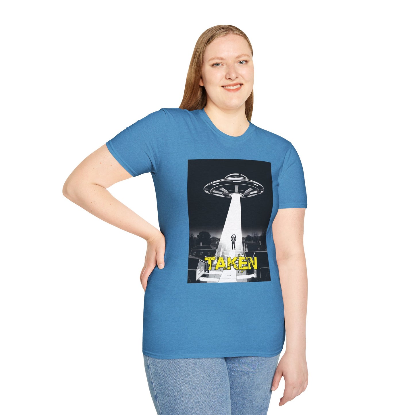 Taken 2, Alien Abduction, T-Shirt, UFO Lovers Tee, Sci-Fi Graphic, Unisex Casual Wear, Gift for Space Enthusiasts, graphic tees, t-shirts