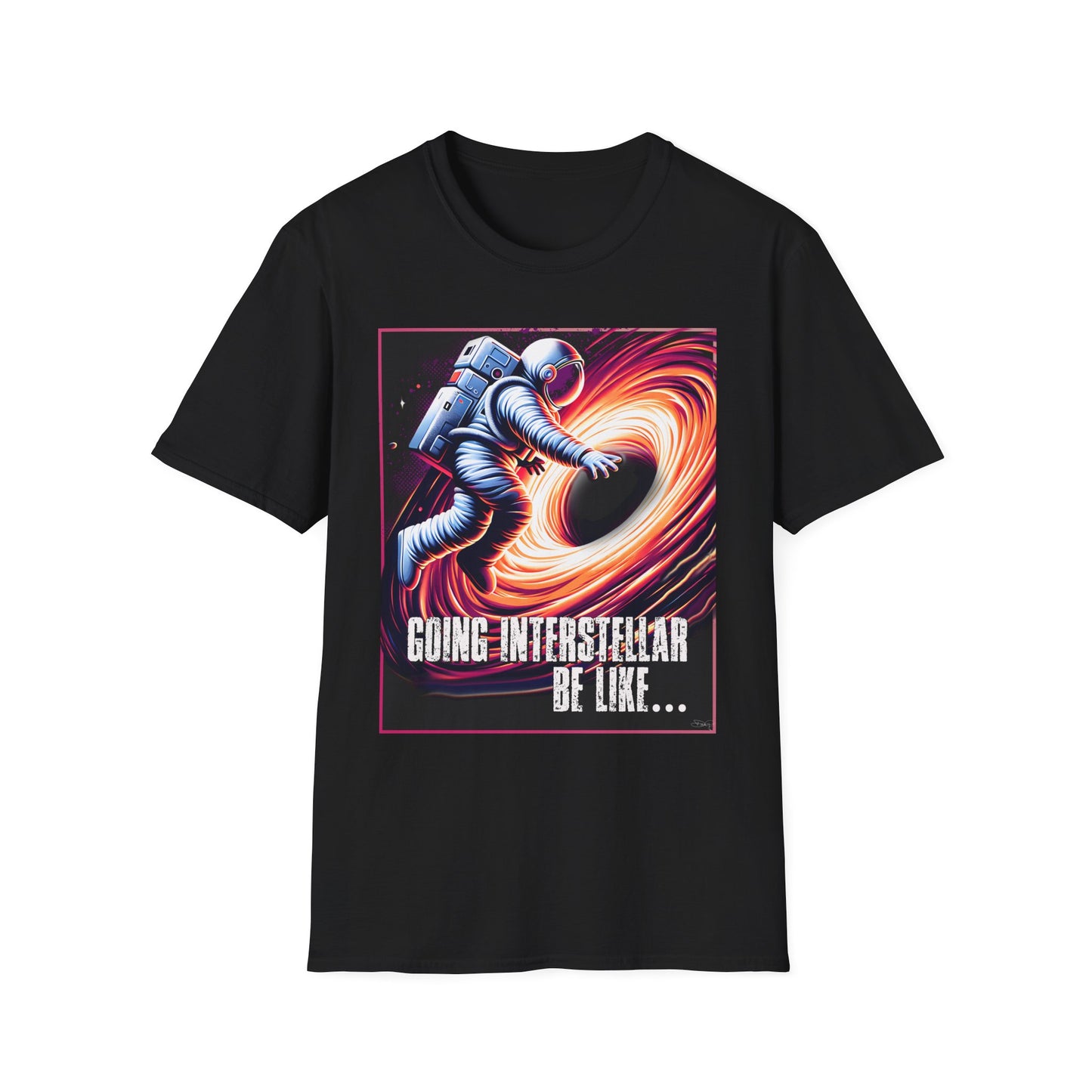 Interstellar BlackHole, Space Voyager Graphic Tee, Going Interstellar T-Shirt, Astronaut Shirt, Gift for Sci-Fi Lovers, Cool Casual Wear, t-shirts