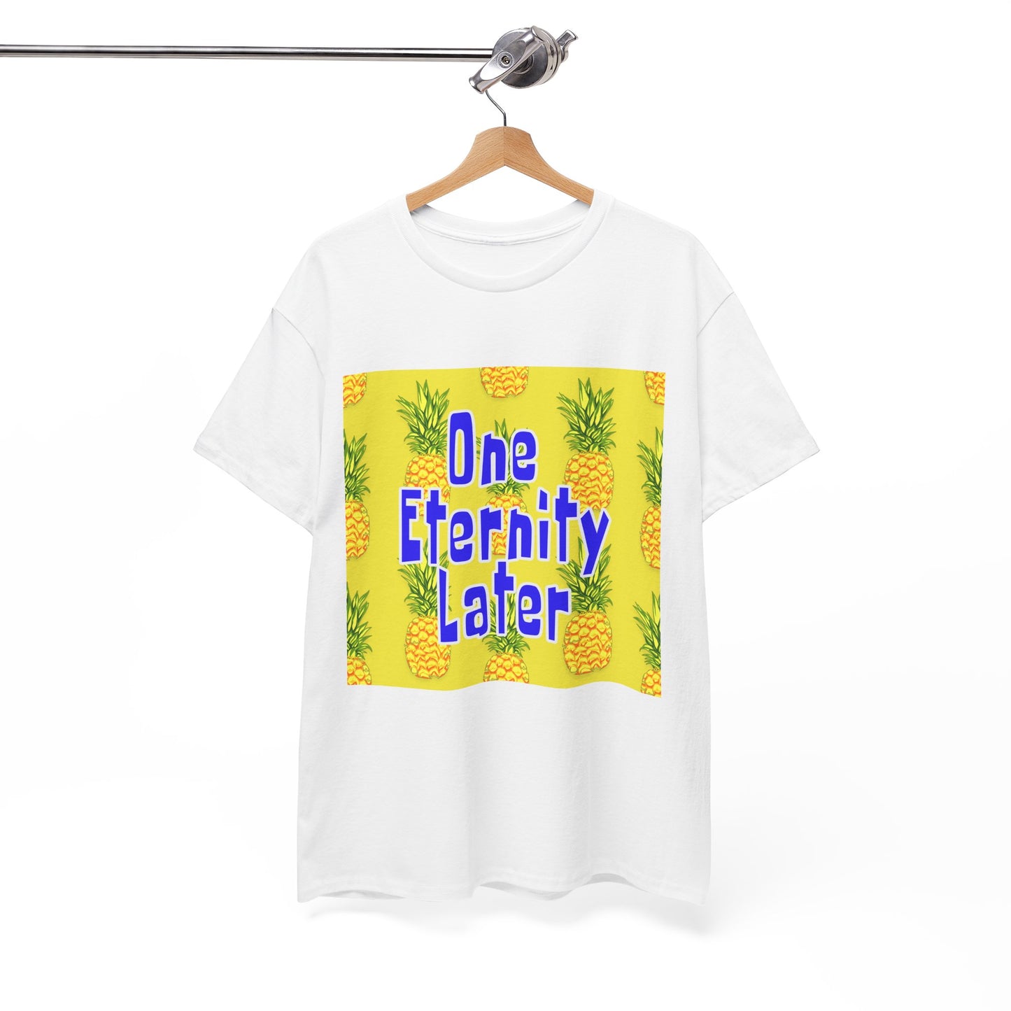 One Eternity Later, Unisex Heavy Cotton Tee, SpongeBob, cartoons, t-shirt, t-shirts, tshirt, png, funny, kids, GraphicTees