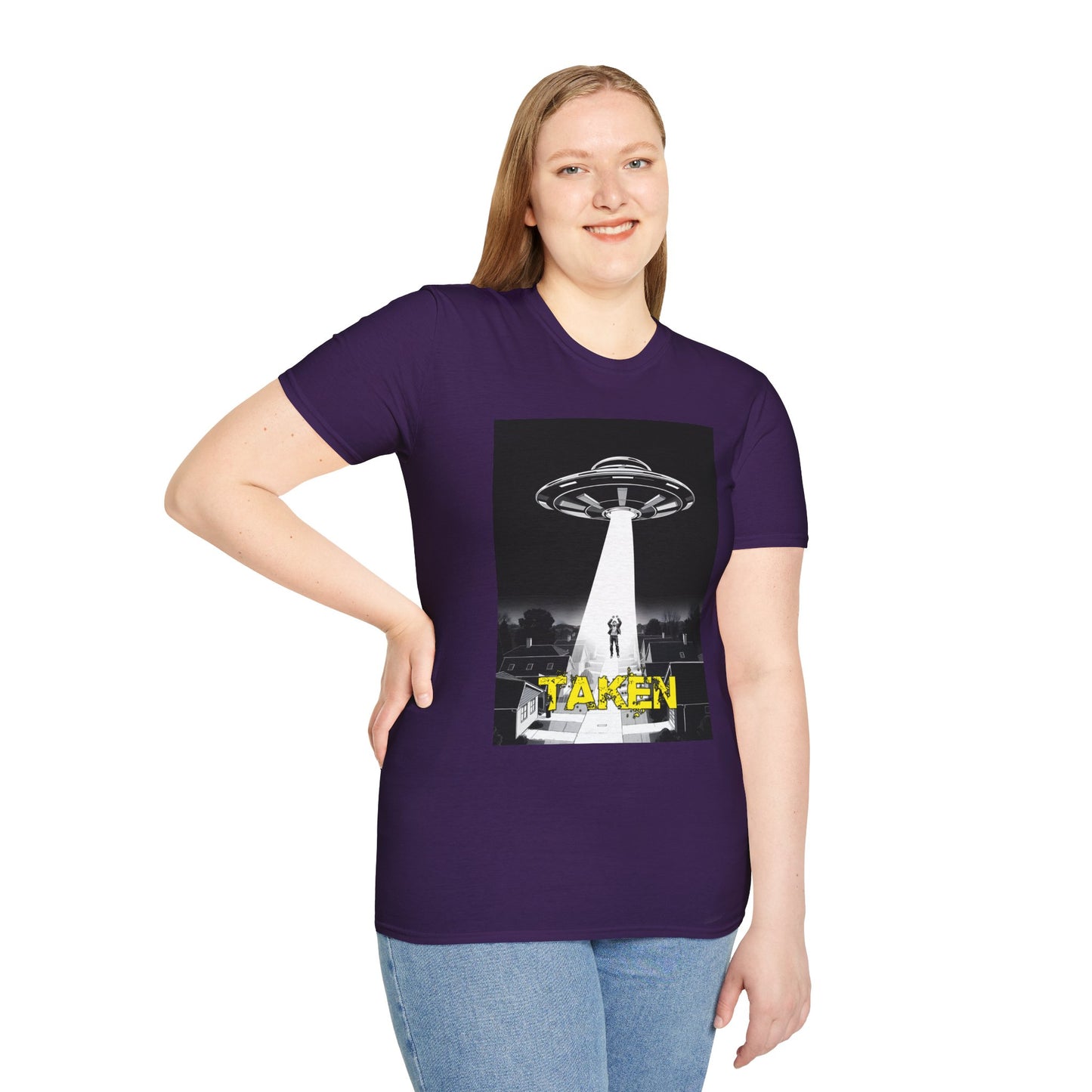 Taken 2, Alien Abduction, T-Shirt, UFO Lovers Tee, Sci-Fi Graphic, Unisex Casual Wear, Gift for Space Enthusiasts, graphic tees, t-shirts