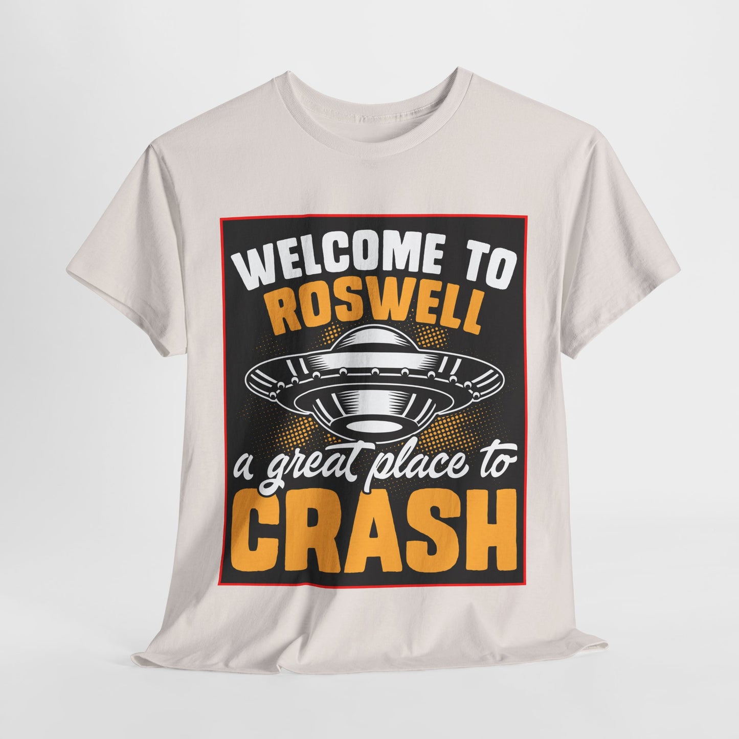 Roswell, UFO, Unisex Heavy Cotton Tee, graphic design, png, t-shirts, t-shirt, tshirts