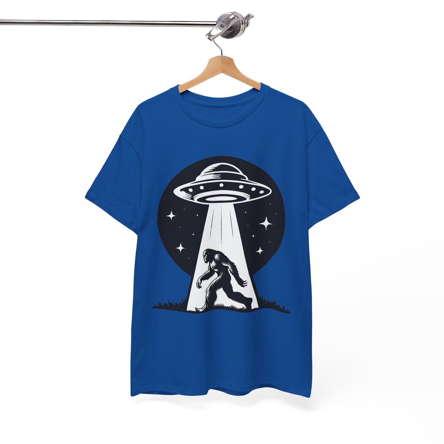 Bigfoot UFO Unisex Tee Graphic Design T-Shirt, GraphicTees, png, sublimation