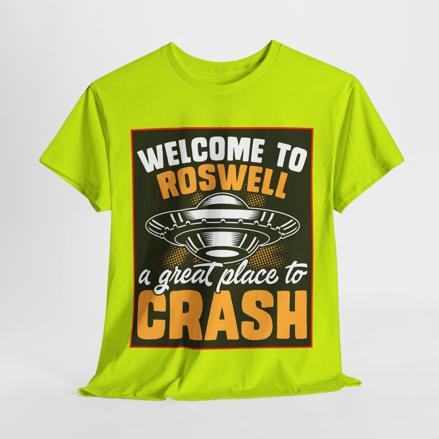 Roswell, UFO, Unisex Heavy Cotton Tee, graphic design, png, t-shirts, t-shirt, tshirts