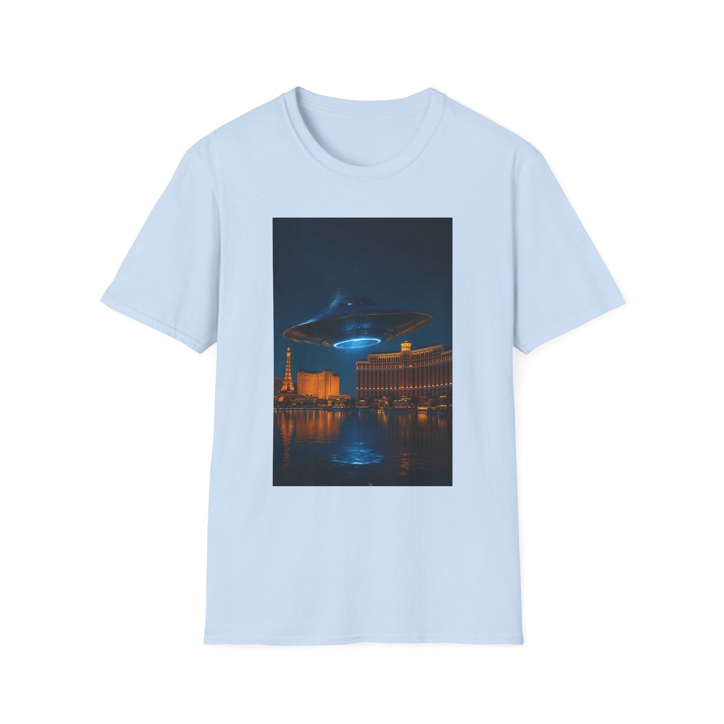 Mysterious UFO Over Vegas Unisex T-Shirt