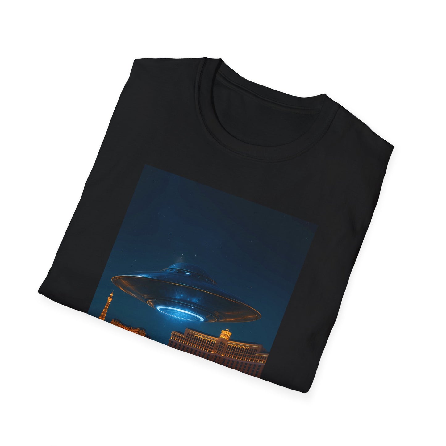 Mysterious UFO Over Vegas Unisex T-Shirt