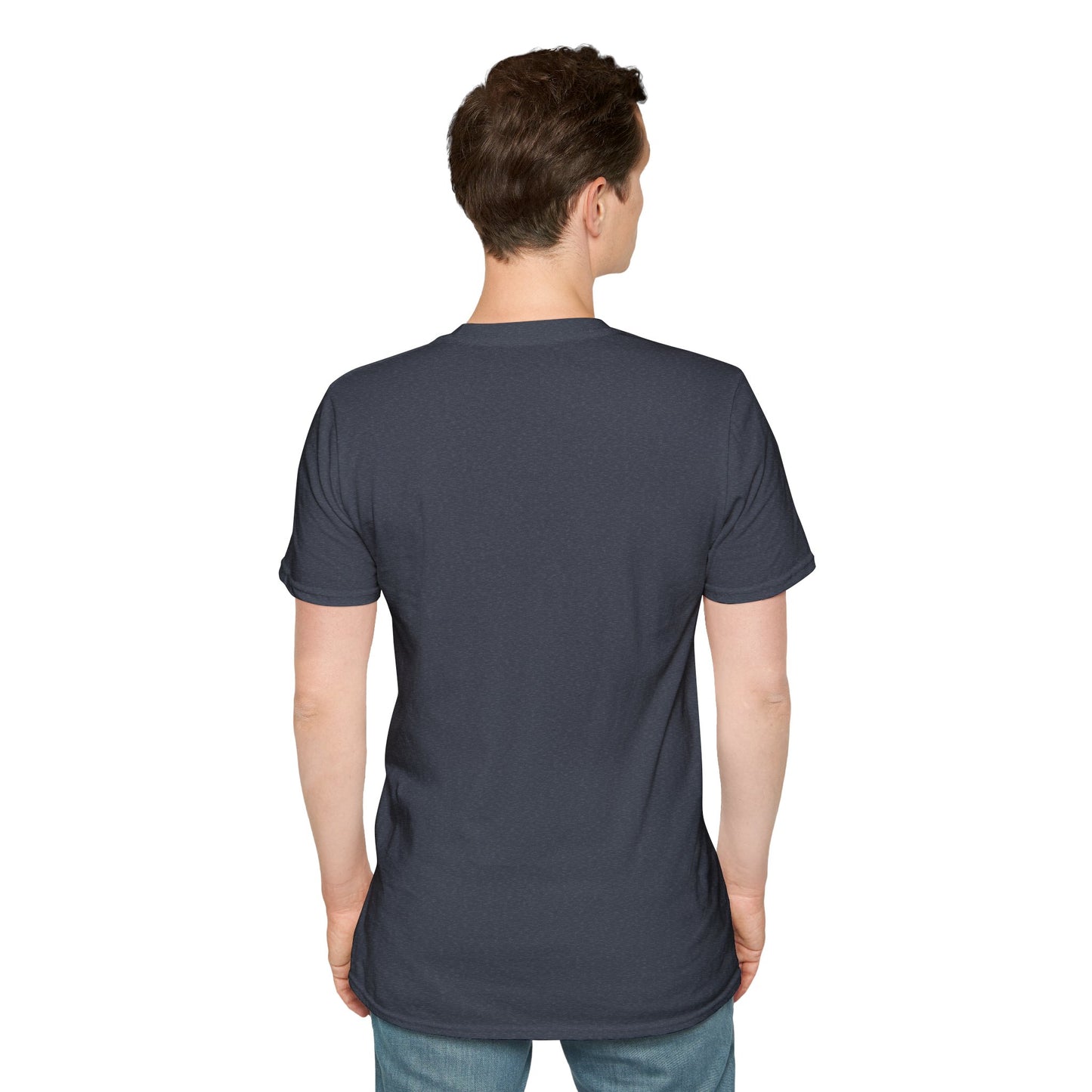 DJ Alien Graphic T-Shirt | Unisex Softstyle Tee for Music Lovers, Gifts for DJs, Cool Casual Wear, Festival Apparel, Unique Alien Design