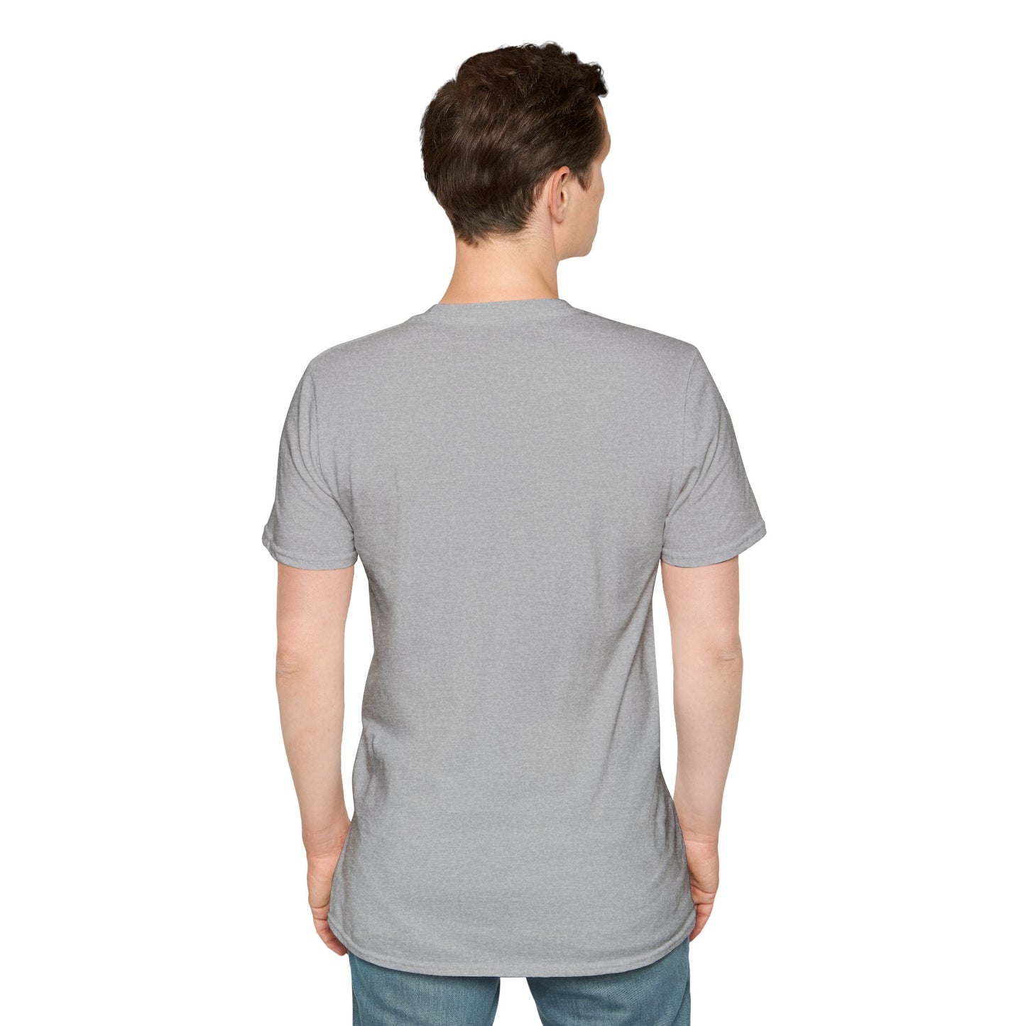 DJ Alien Graphic T-Shirt | Unisex Softstyle Tee for Music Lovers, Gifts for DJs, Cool Casual Wear, Festival Apparel, Unique Alien Design