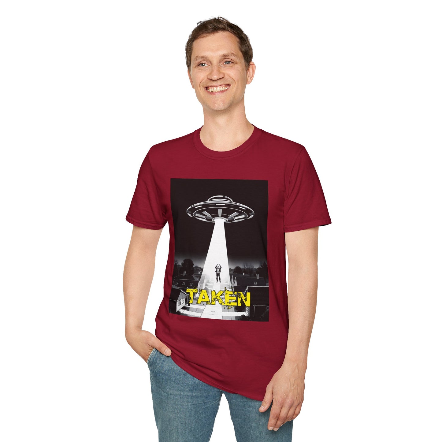 Taken 2, Alien Abduction, T-Shirt, UFO Lovers Tee, Sci-Fi Graphic, Unisex Casual Wear, Gift for Space Enthusiasts, graphic tees, t-shirts
