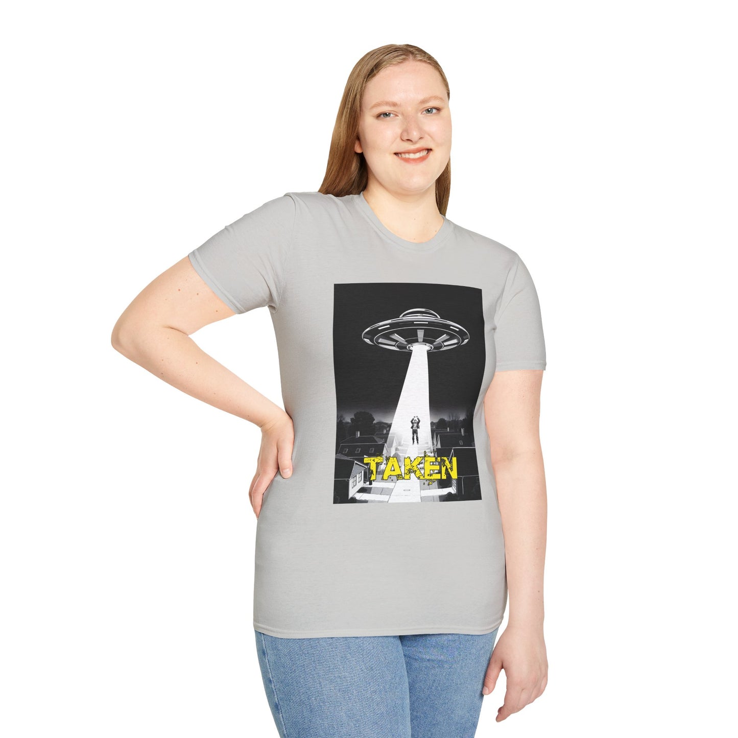 Taken 2, Alien Abduction, T-Shirt, UFO Lovers Tee, Sci-Fi Graphic, Unisex Casual Wear, Gift for Space Enthusiasts, graphic tees, t-shirts