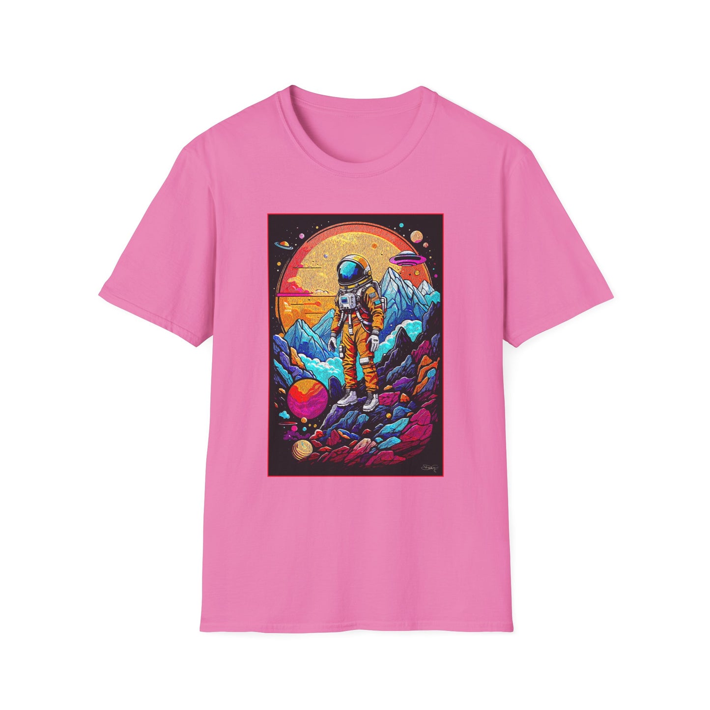 Astronaut Adventure T-Shirt | Cosmic Space Tee, Unisex Graphic Shirt, Gift for Space Lovers, Festival Wear, Outer Space Design