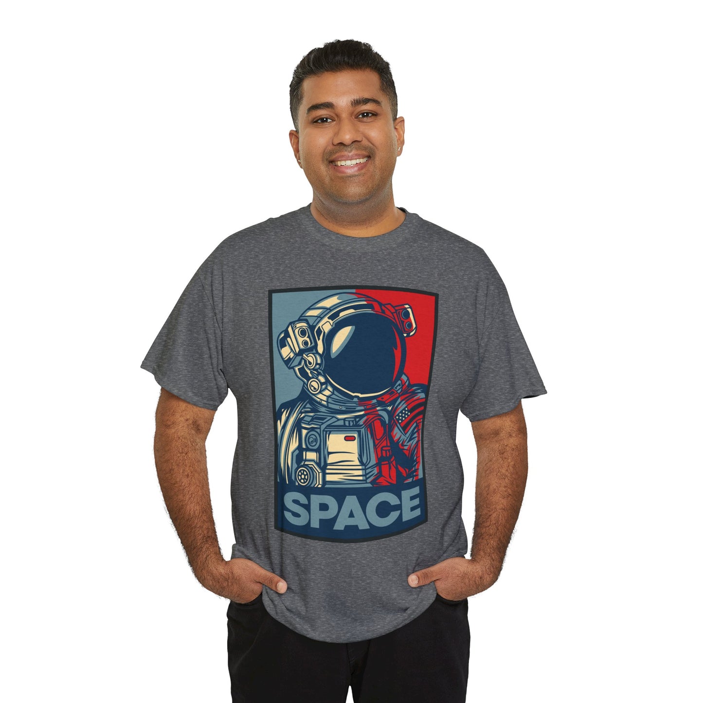 Space, Unisex Heavy Cotton Tee, Space Race Tee. spacex, t-shirt, tshirt, png