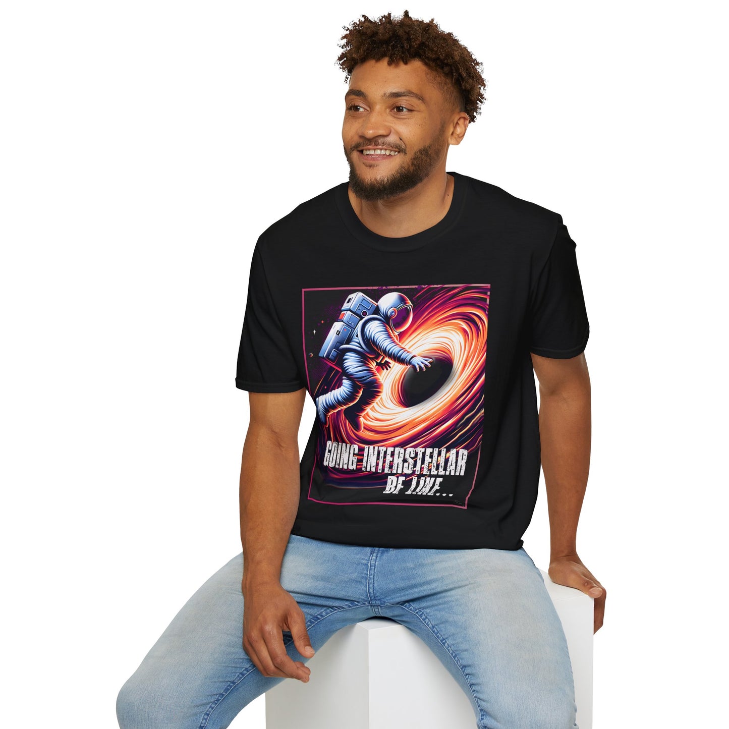 Interstellar BlackHole, Space Voyager Graphic Tee, Going Interstellar T-Shirt, Astronaut Shirt, Gift for Sci-Fi Lovers, Cool Casual Wear, t-shirts