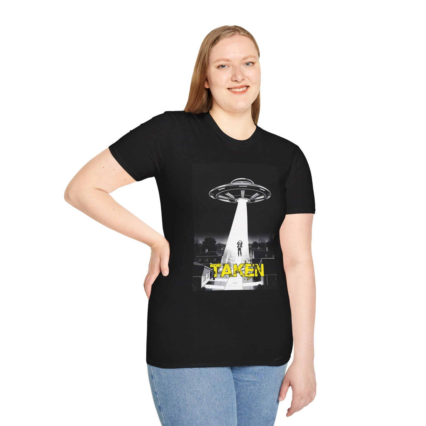 Taken 2, Alien Abduction, T-Shirt, UFO Lovers Tee, Sci-Fi Graphic, Unisex Casual Wear, Gift for Space Enthusiasts, graphic tees, t-shirts