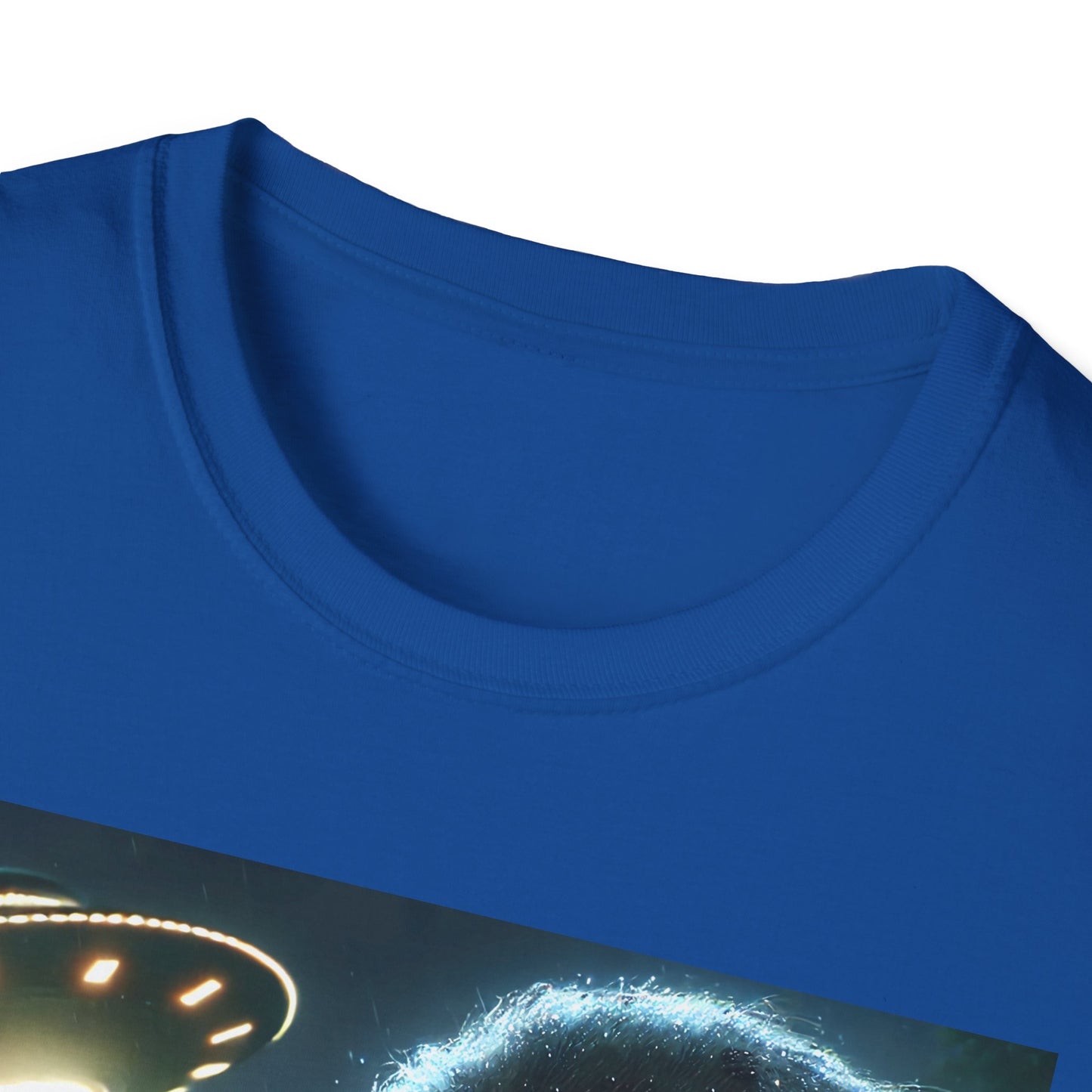 Bigfoot UFO Unisex T-Shirt, Funny Graphic Tee, Gift for Alien Lovers, Unique Summer Shirt, Casual Everyday Wear, t-shirt, tshirts, party