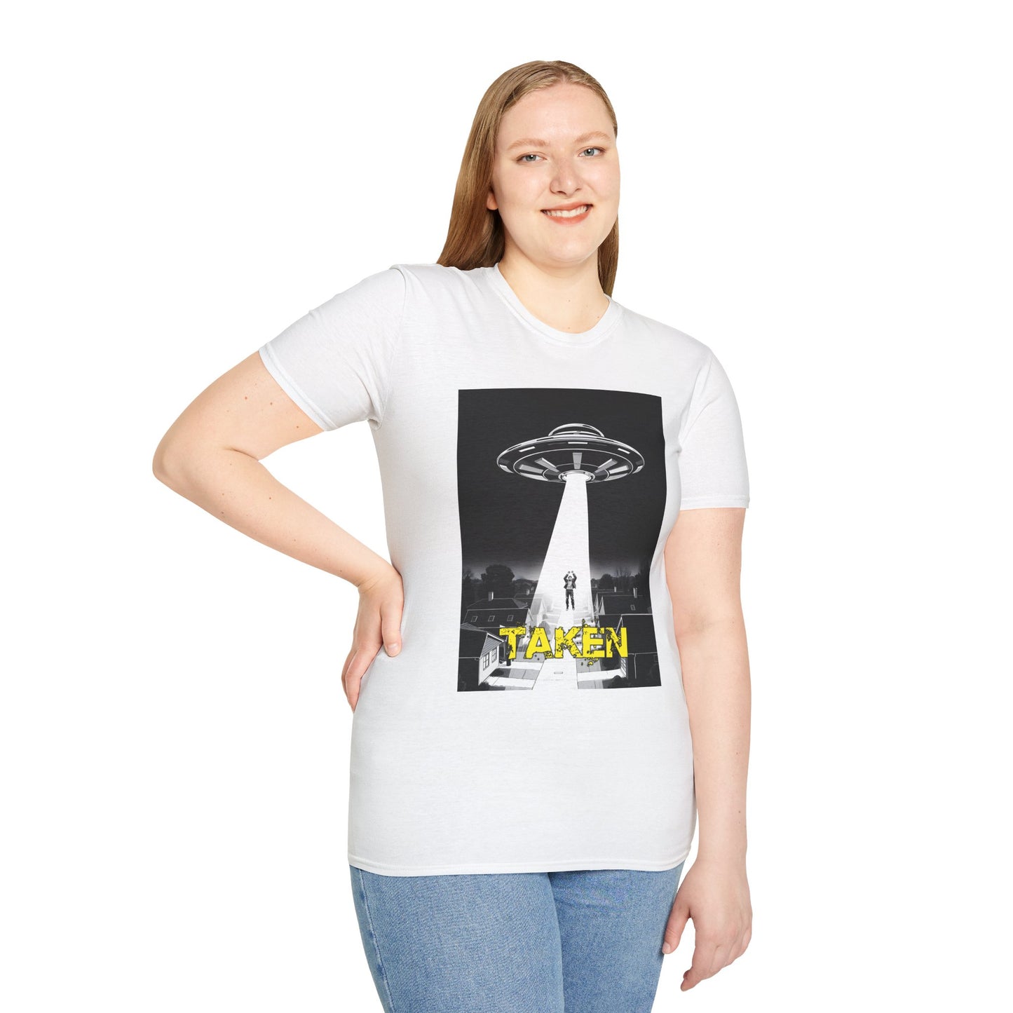 Taken 2, Alien Abduction, T-Shirt, UFO Lovers Tee, Sci-Fi Graphic, Unisex Casual Wear, Gift for Space Enthusiasts, graphic tees, t-shirts