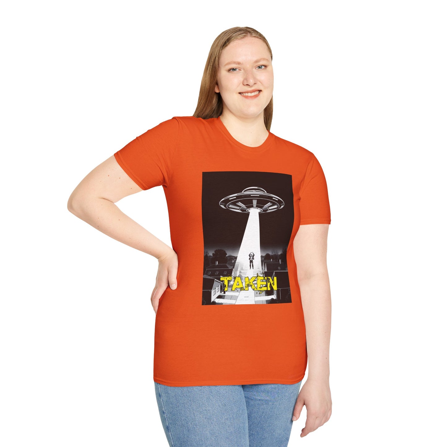 Taken 2, Alien Abduction, T-Shirt, UFO Lovers Tee, Sci-Fi Graphic, Unisex Casual Wear, Gift for Space Enthusiasts, graphic tees, t-shirts