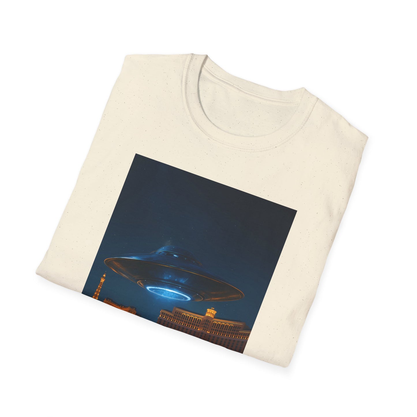 Mysterious UFO Over Vegas Unisex T-Shirt