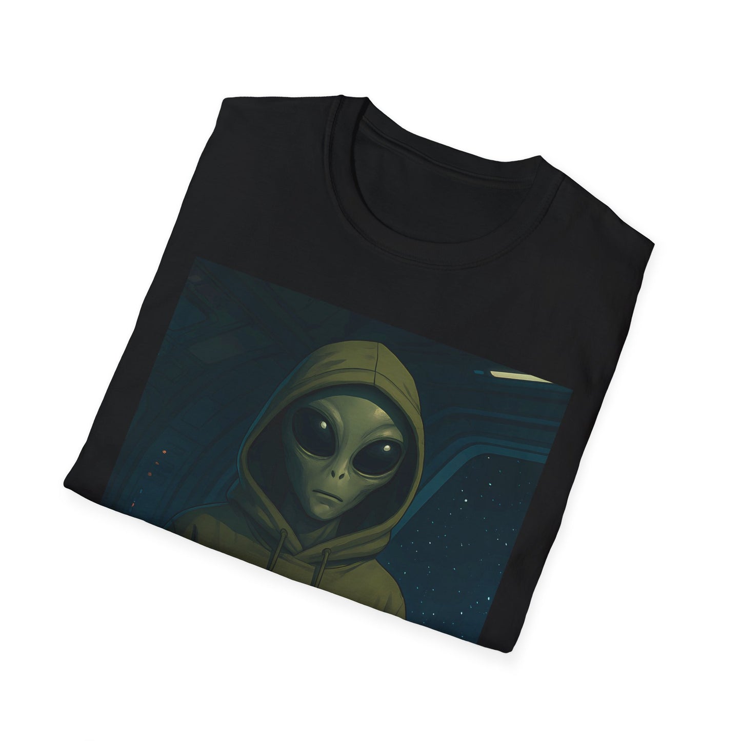 Humans Are Not Real, Alien Humor Unisex T-Shirt, Funny Graphic Tee, Space Lover Gift, Casual Wear, Gift for Nerds, Quirky Statement Shirt