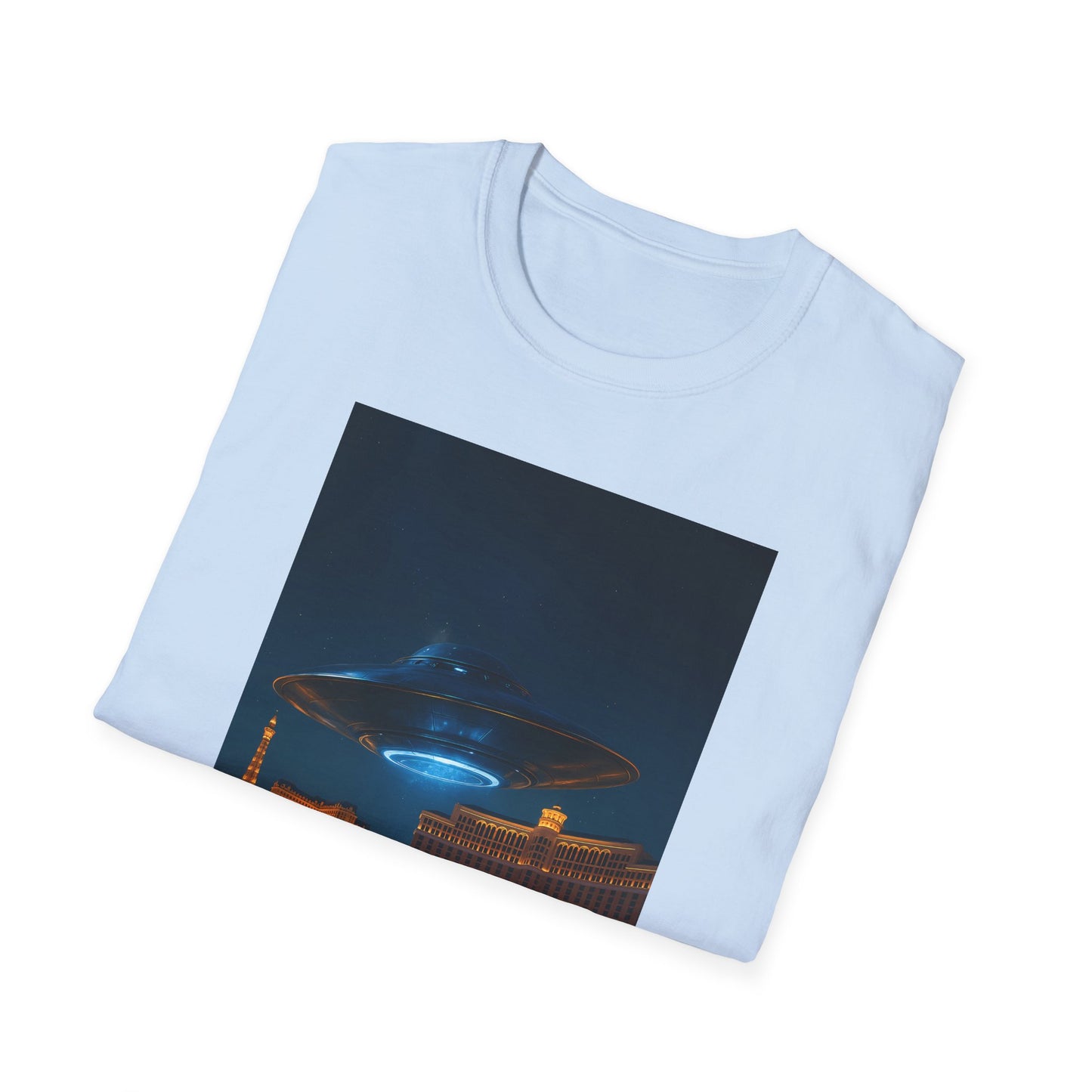 Mysterious UFO Over Vegas Unisex T-Shirt